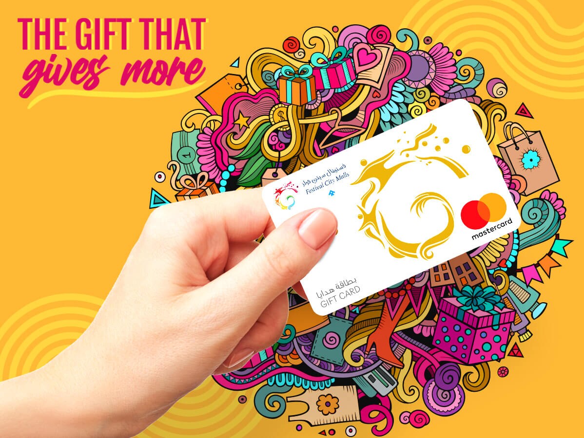 Introducing the Festival City Malls Gift Card!