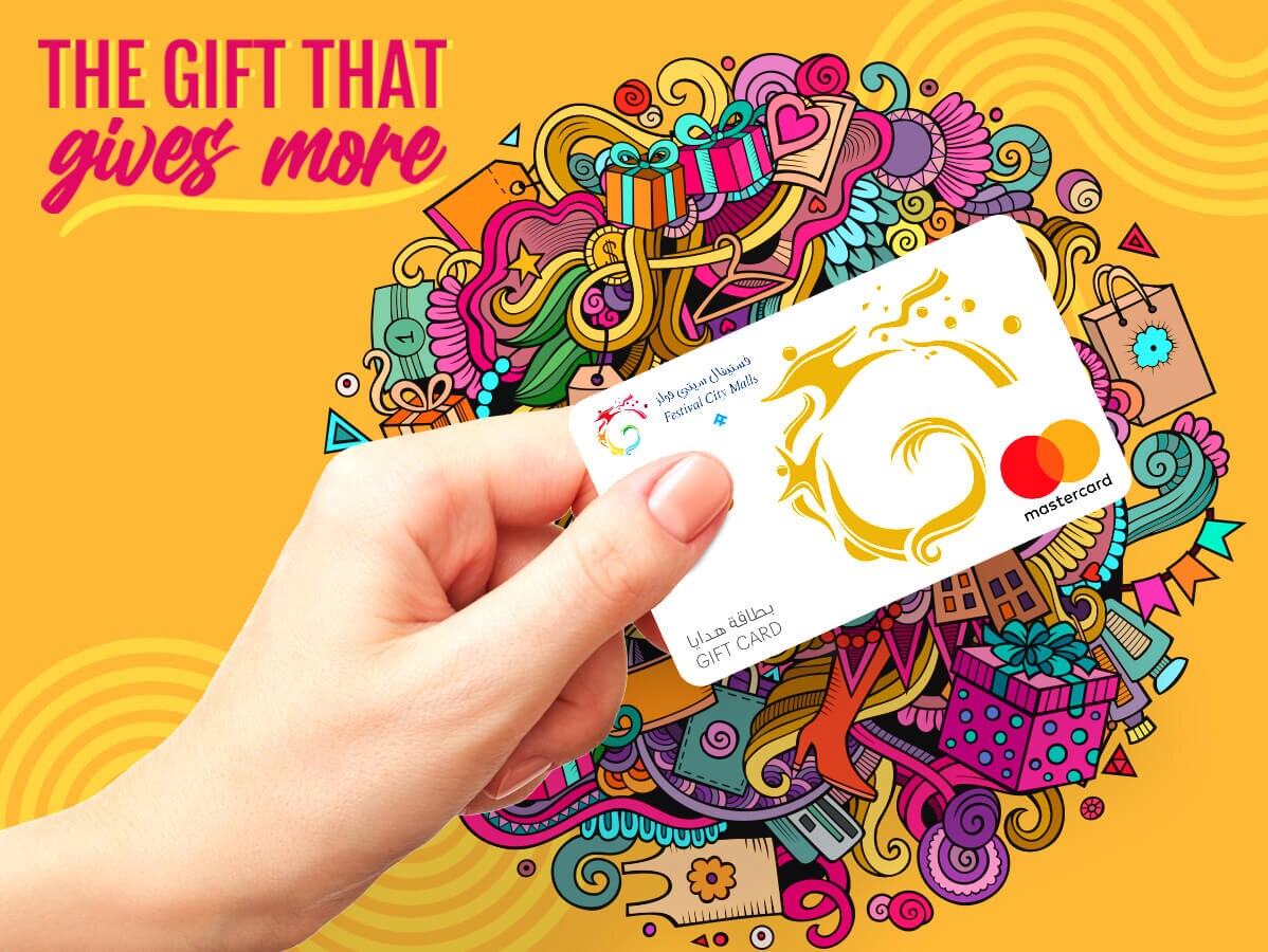 Introducing the Festival City Malls Gift Card!